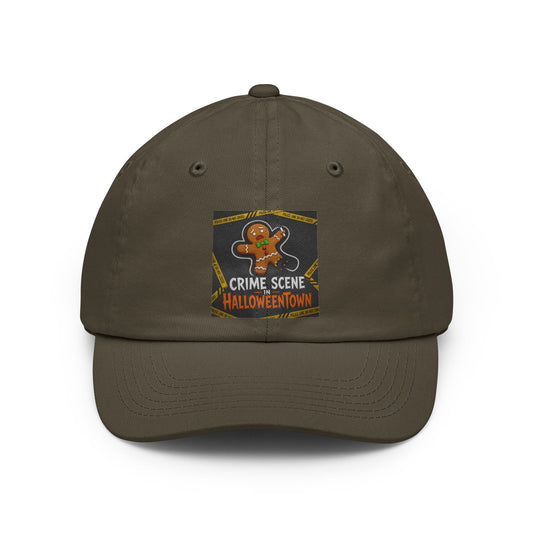 Color: Olive | Crime Scene in Halloweentown Dad Hat