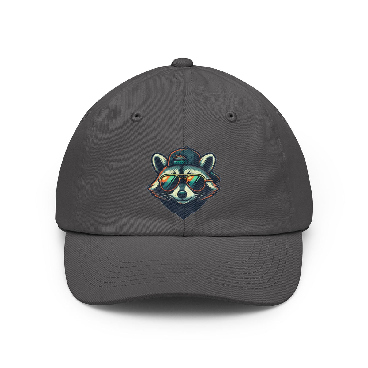 Color: Charcoal | Raccoon Energy Dad Hat