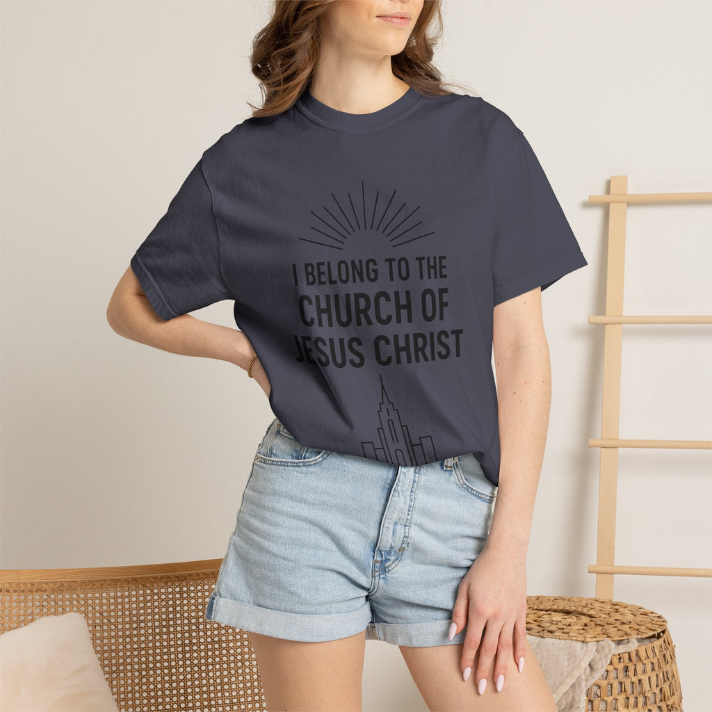 "I Belong" Unisex Garment-Dyed T-shirt