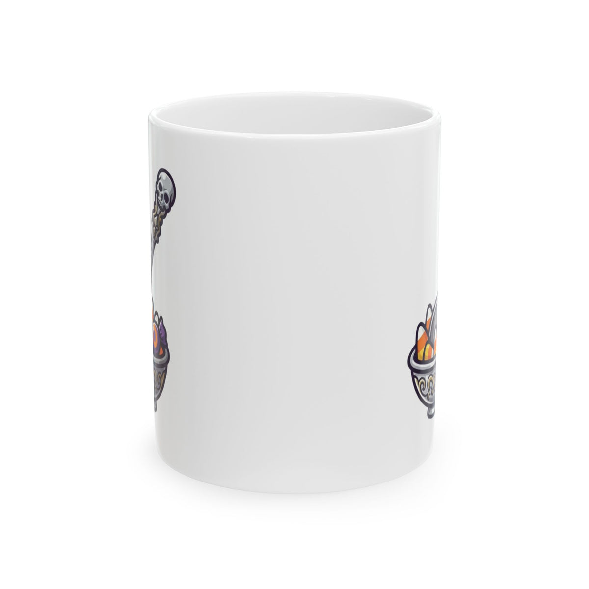 "This Is My Body" White Ceramic Mug — Graphic