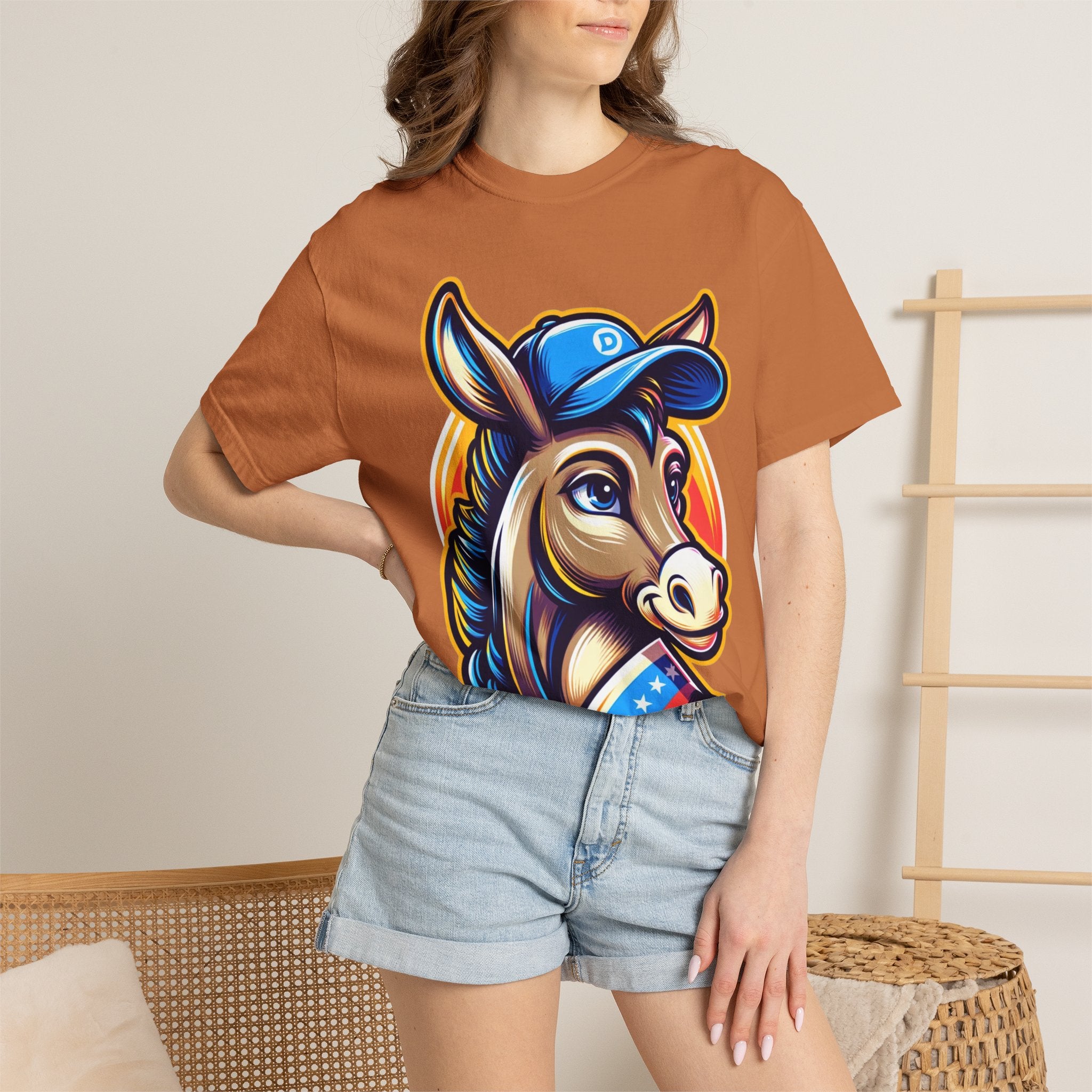 "The Party Animal (Vibrant Edition)" Unisex Garment-Dyed T-shirt