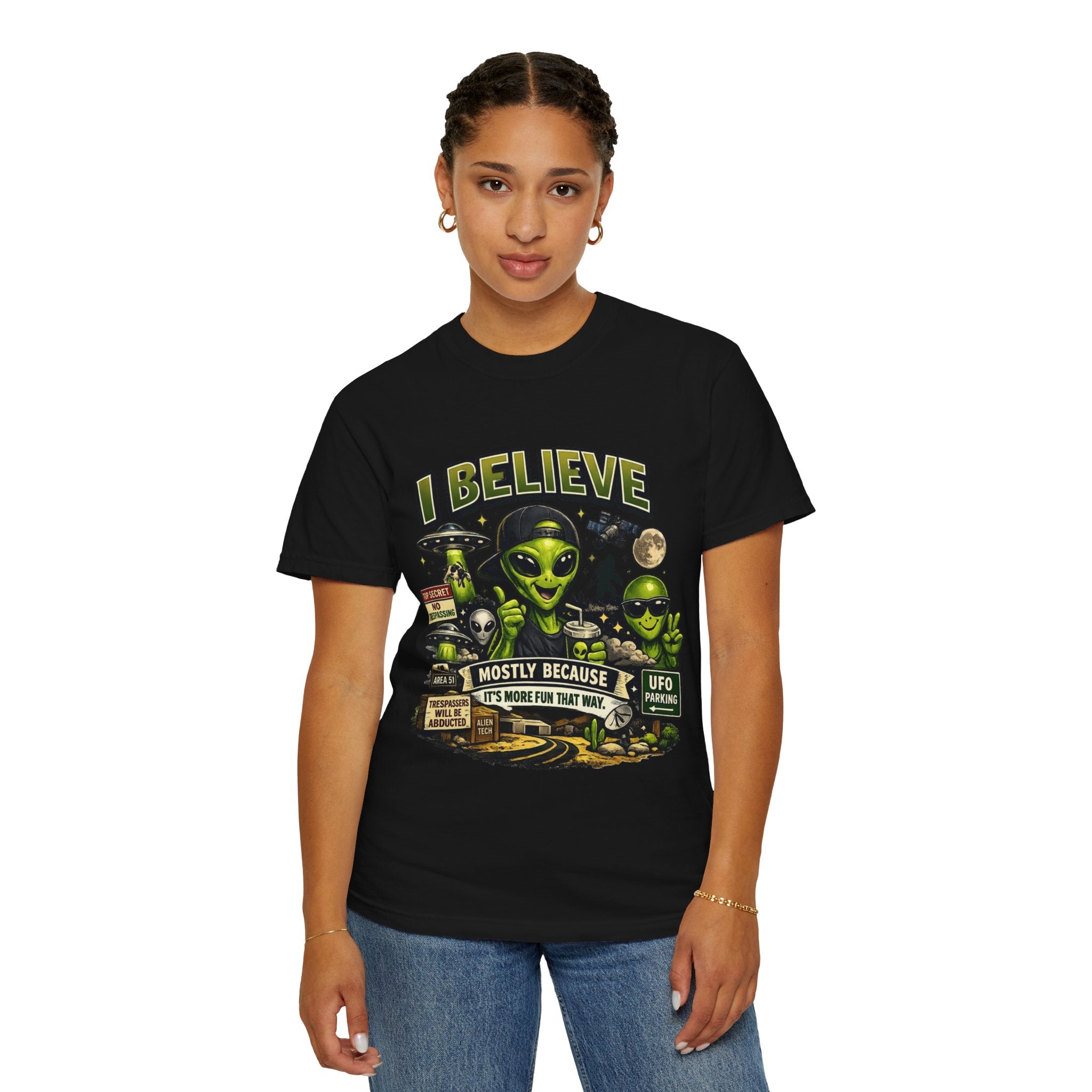 "I Believe" Unisex Garment-Dyed Tee