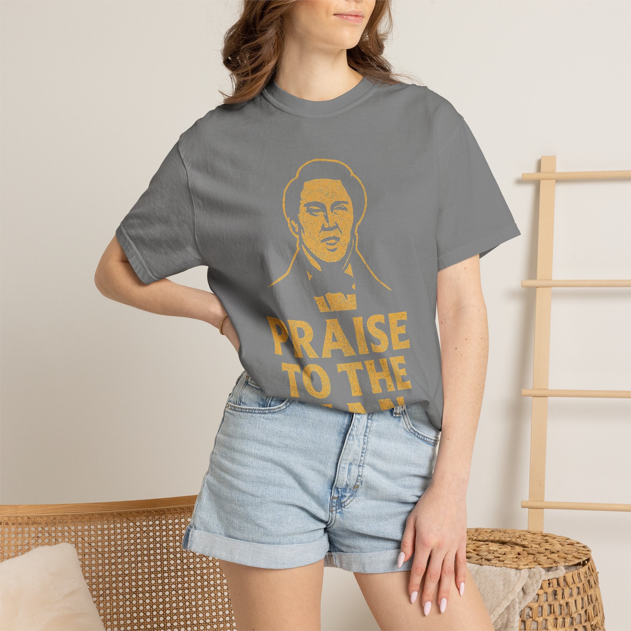 "Praise to the Man" Unisex Garment-Dyed T-shirt