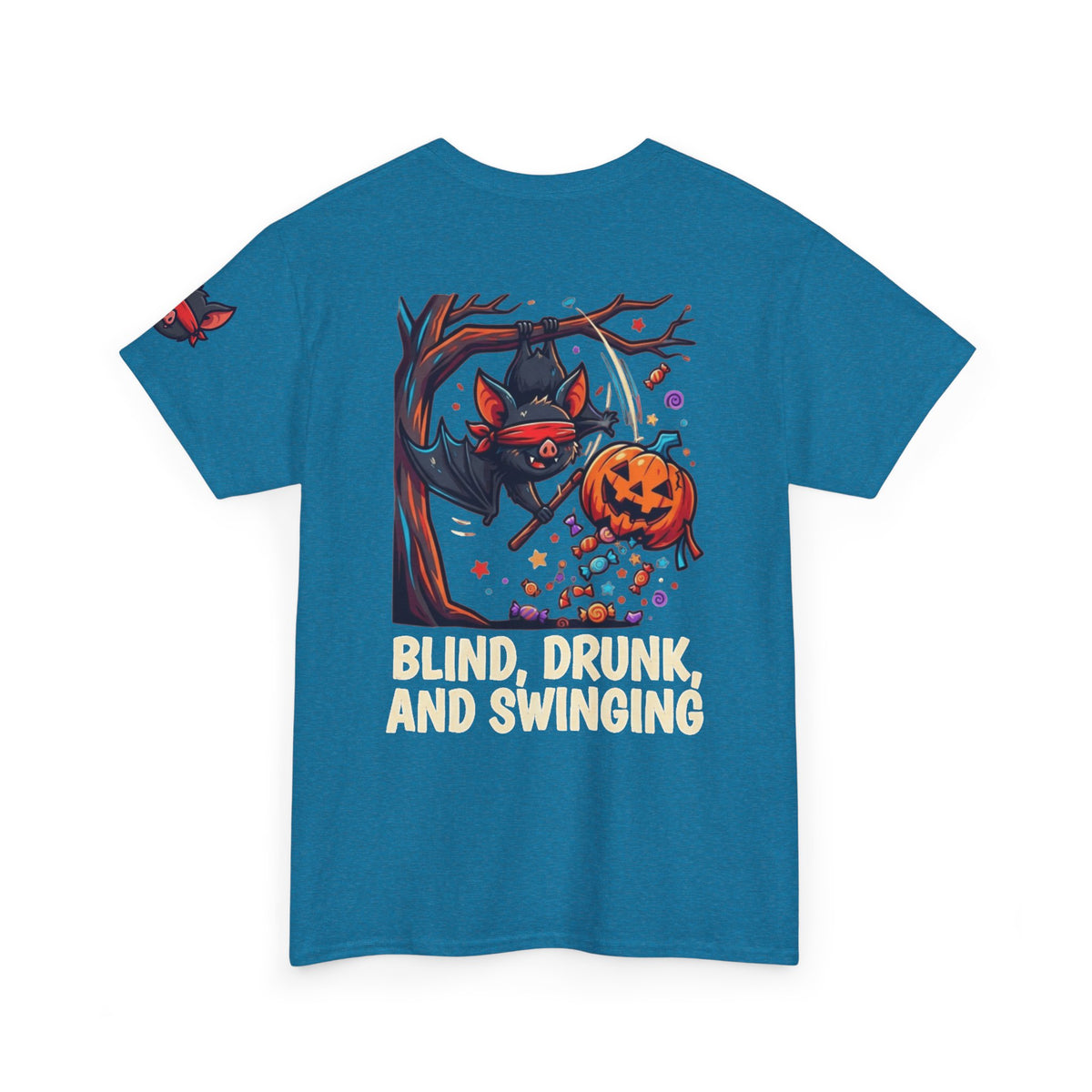 "Blind, Drunk, and Swinging" Premium Graphic Tee