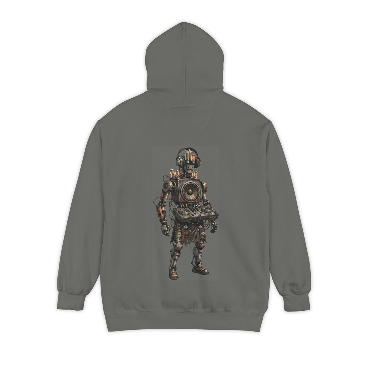 Color: Grey | DJ Garment-Dyed Hoodie