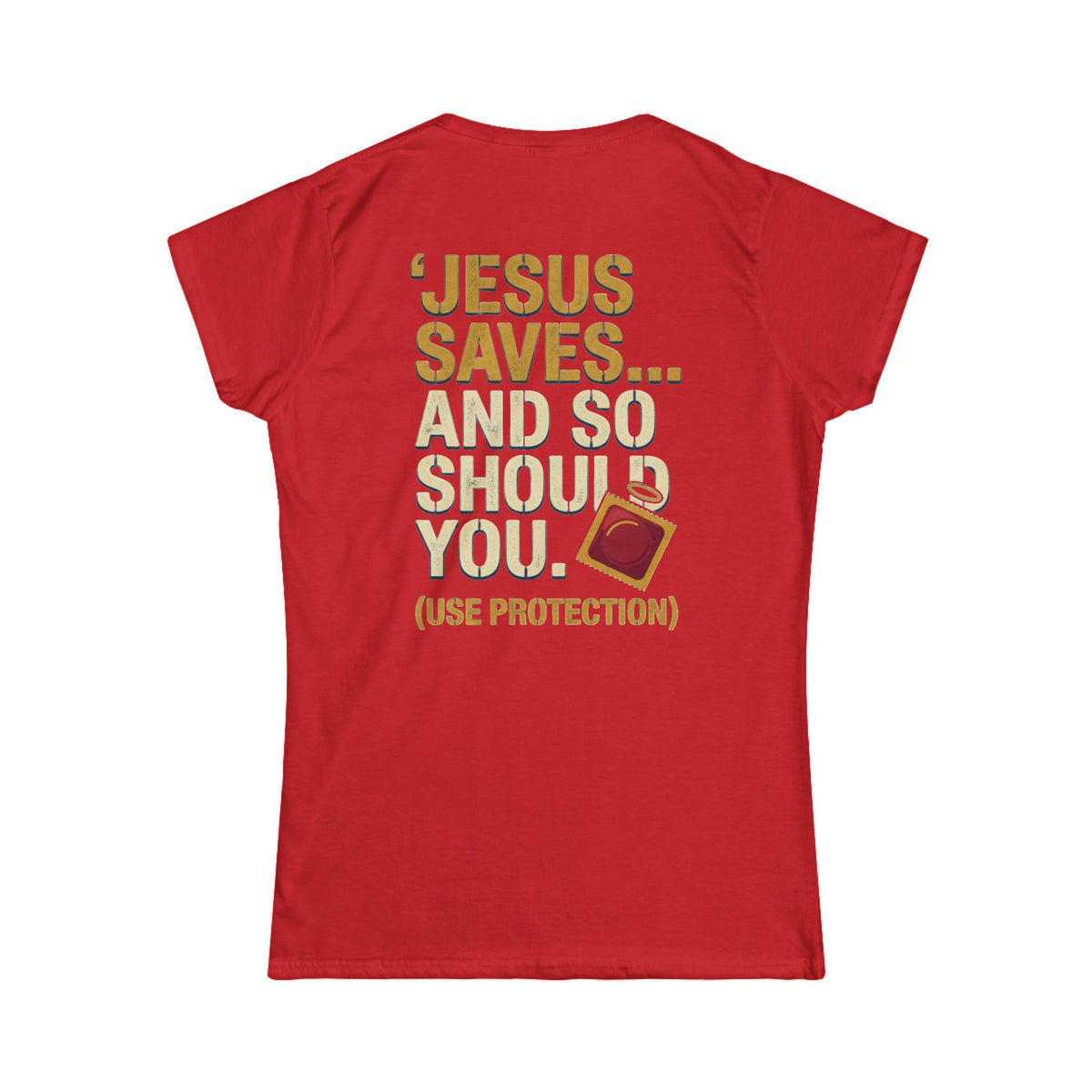 "Good Book Series Jesus Saves and So Should You" Women's Tee