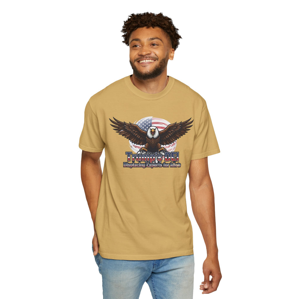 "Trumps DEI" Unisex Garment-Dyed Tee