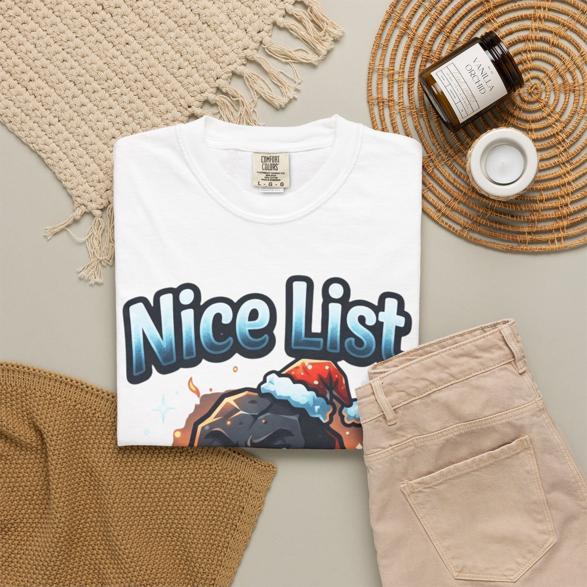 "Nice List Nominee" Unisex Garment-Dyed Tee