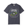 "Ghosting Is My Cardio" Unisex Garment-Dyed Tee