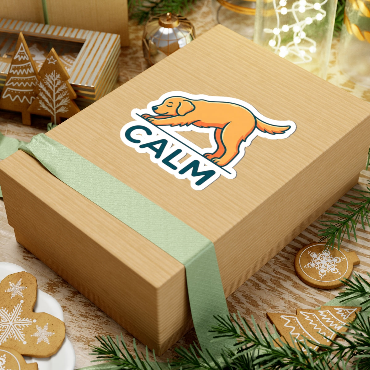 "Dog CALM" Sticker — Main