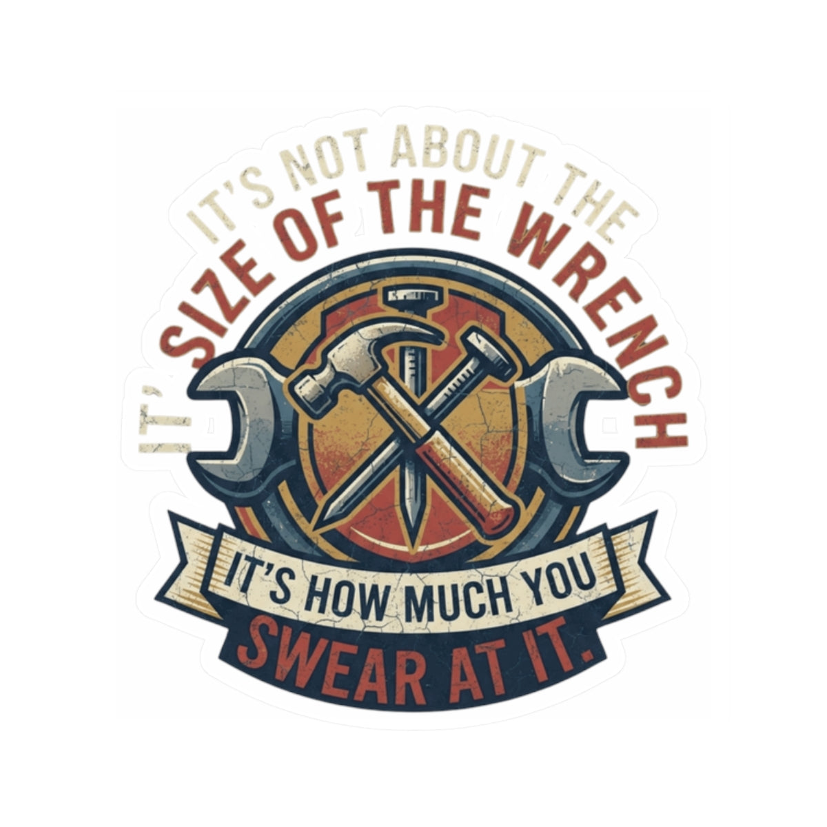 "Size Matters" Sticker — Main