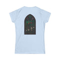 "Stained Glass Floral" Women's Tee