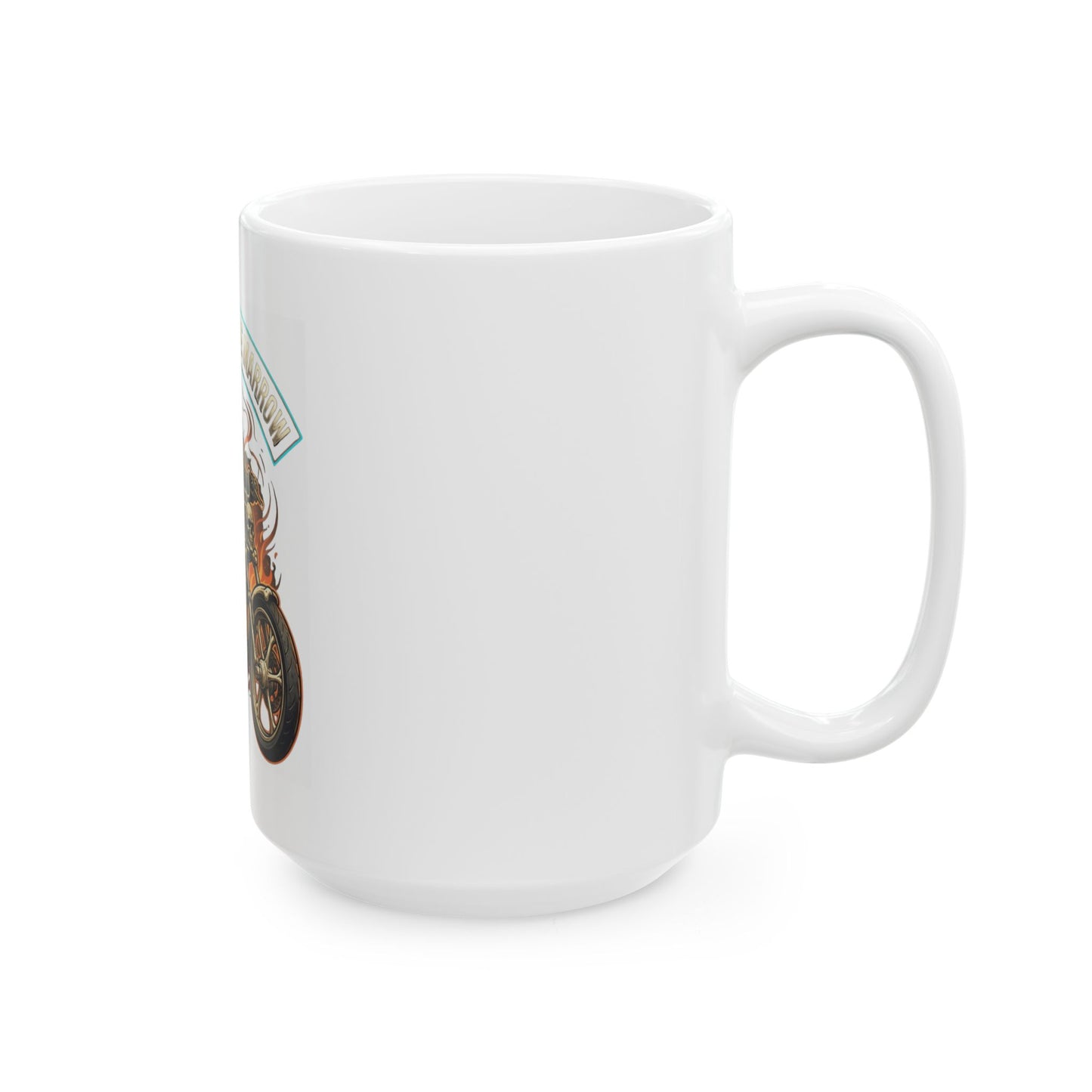 "Bad to the Bone Marrow" White Ceramic Mug