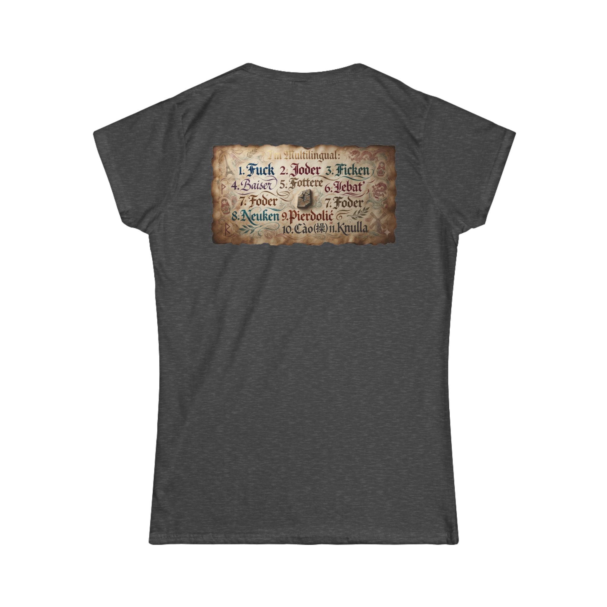 "Multilingual" Women's Tee
