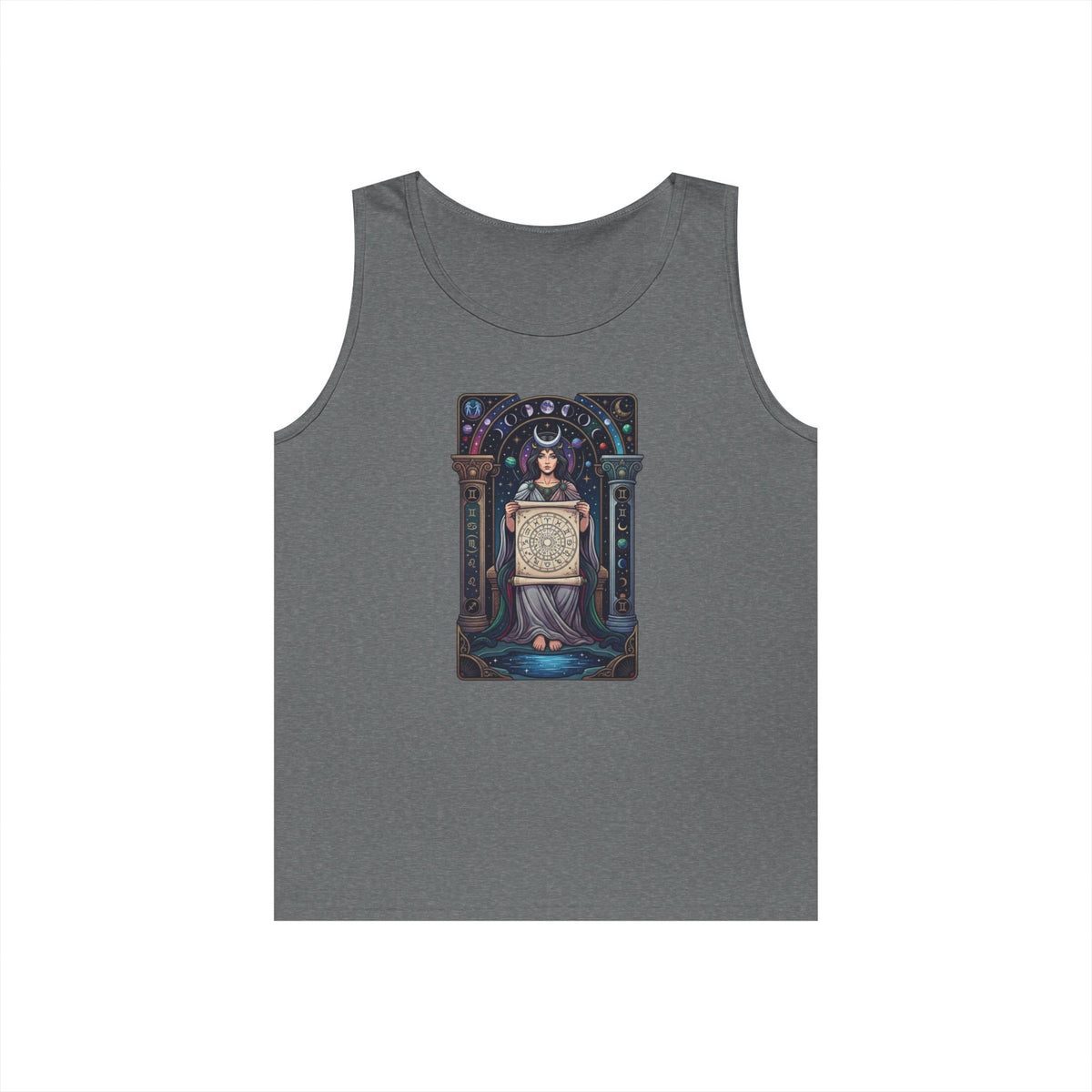 "The Cosmic Tarot (High Priestess)" Tank Top