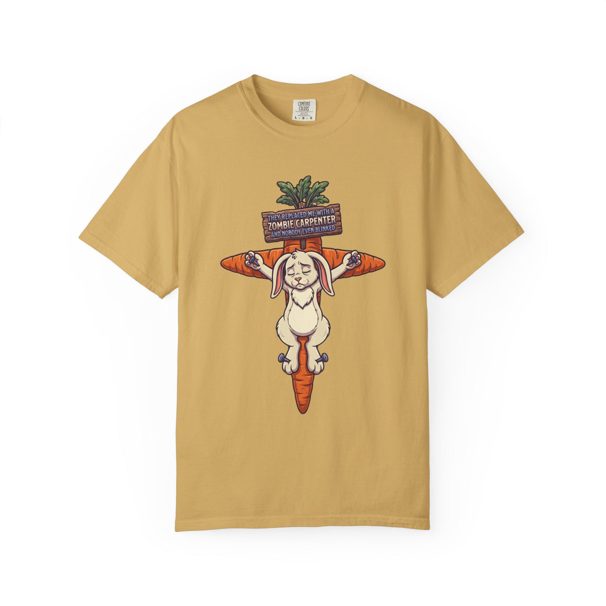 "Zombie Carpenter" Unisex Garment-Dyed Tee