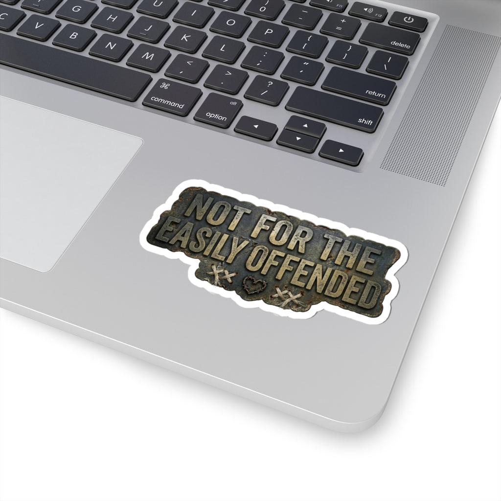 Fair Warning Label | Kiss-Cut Sticker — AttitudeShirts