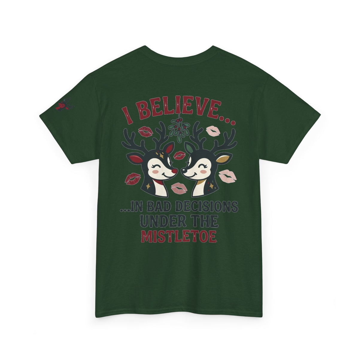 "Bad Decisions Under the Mistletoe" Premium Graphic Tee