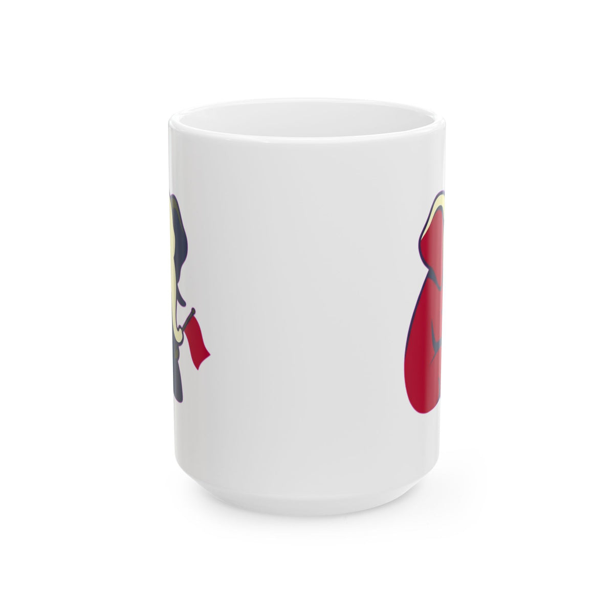 "Is It 2028 Yet" White Ceramic Mug — Graphic