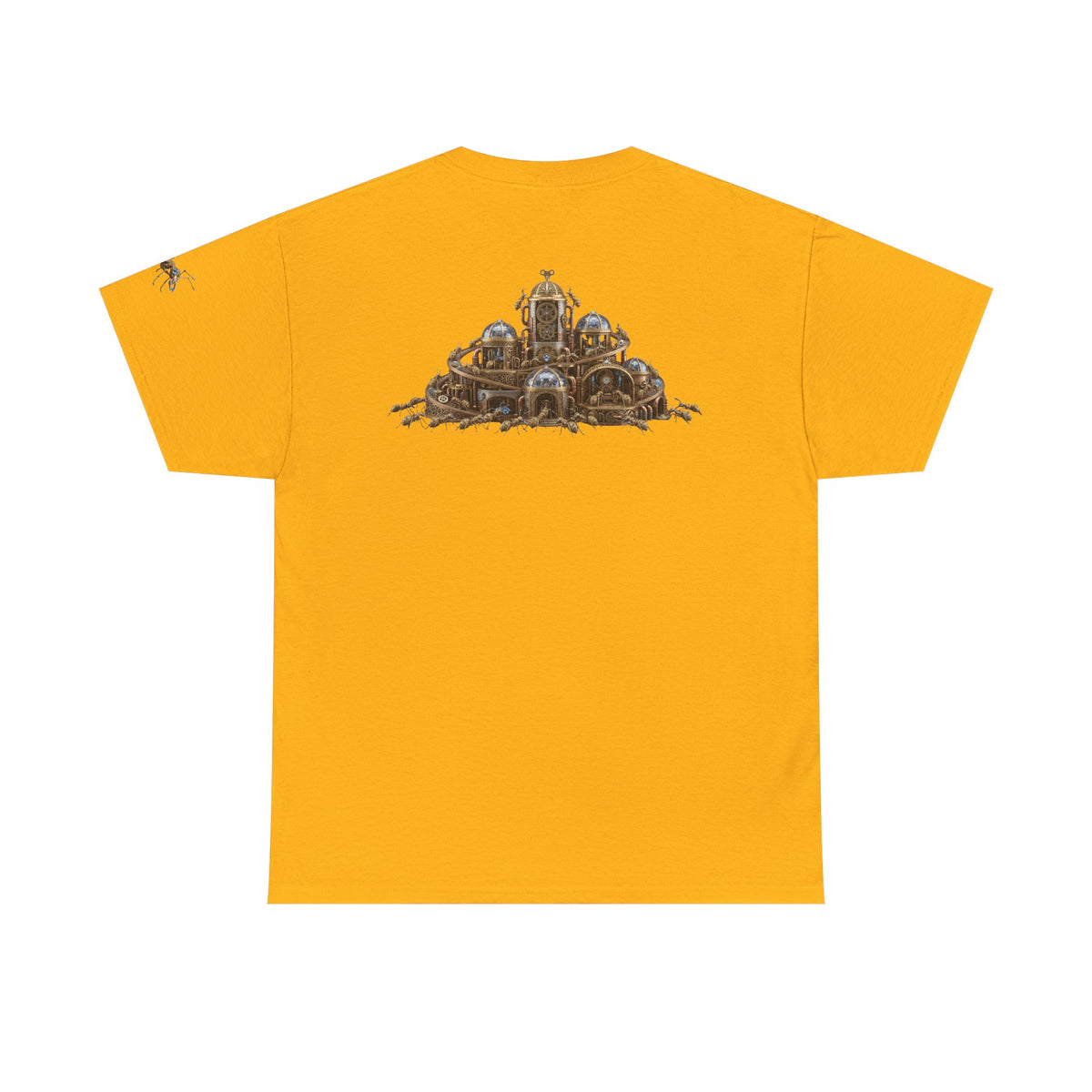 Color: Gold | Cyber Ants Premium Graphic Tee