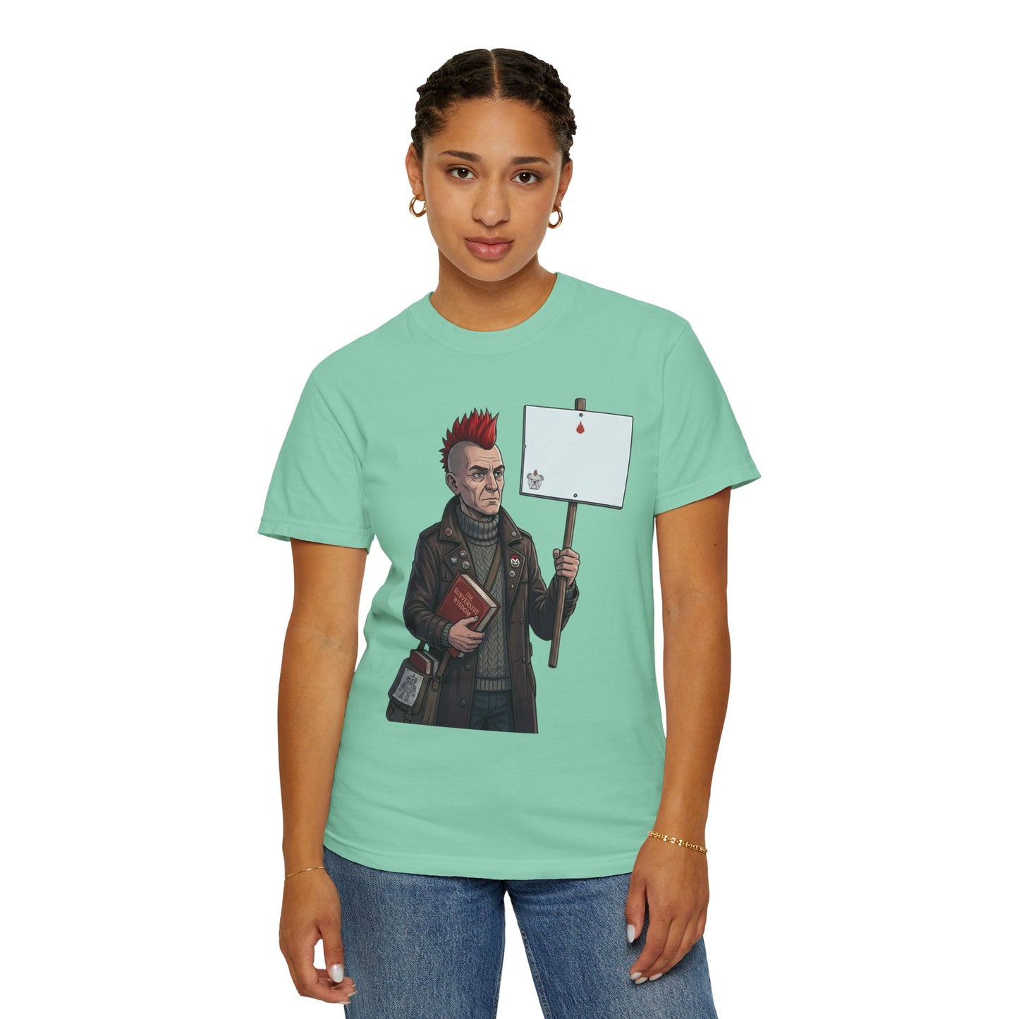 "Quiet" Unisex Garment-Dyed Tee