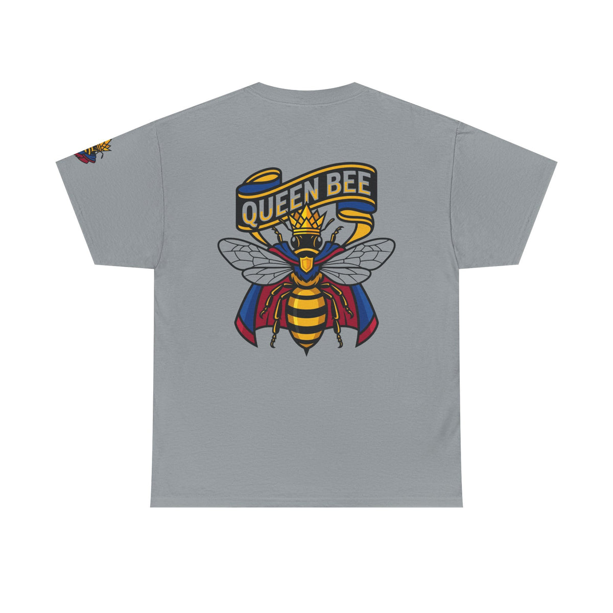 Color: Gravel | Queen Bee Premium Graphic Tee