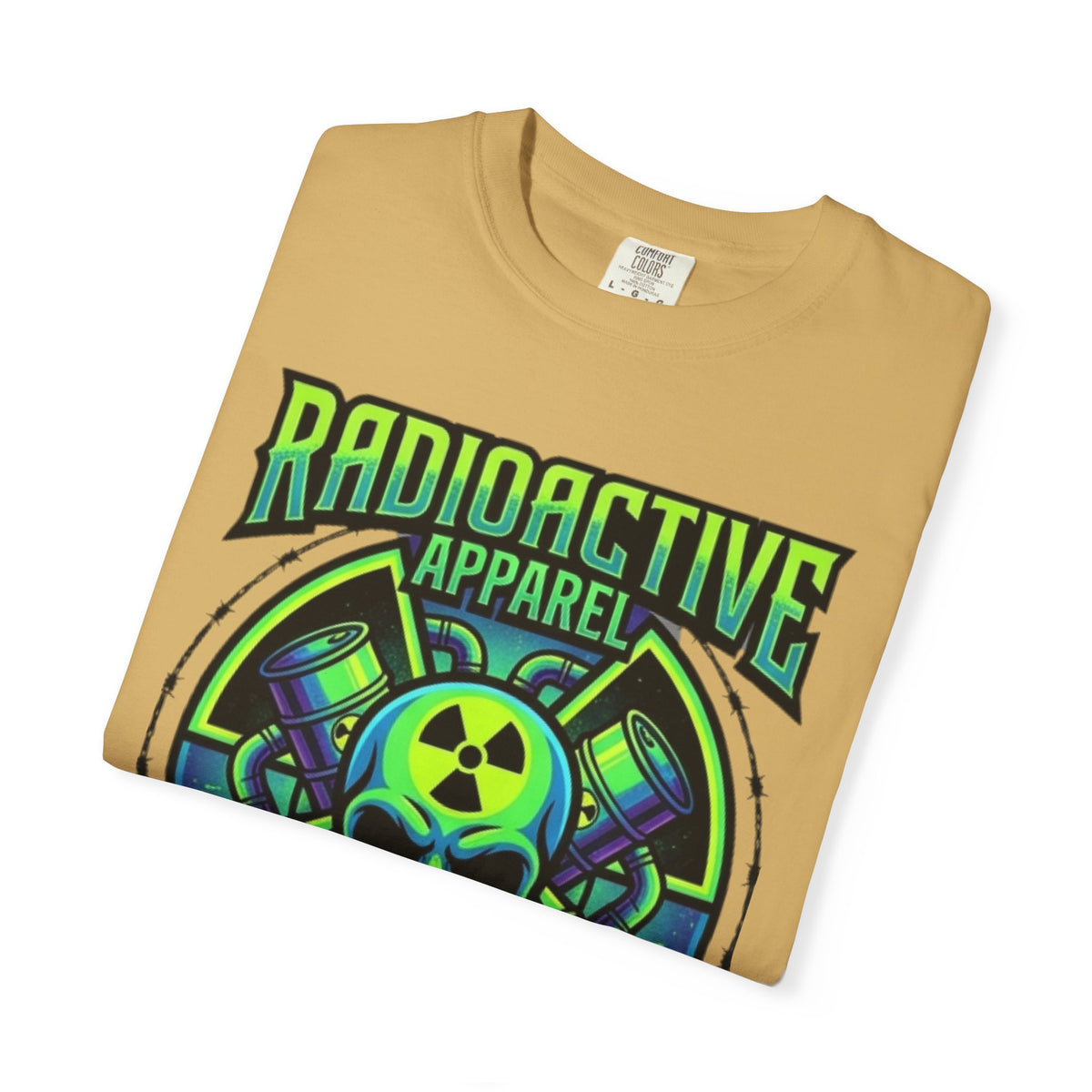 Radioactive Apparel Unisex Garment-Dyed Tee