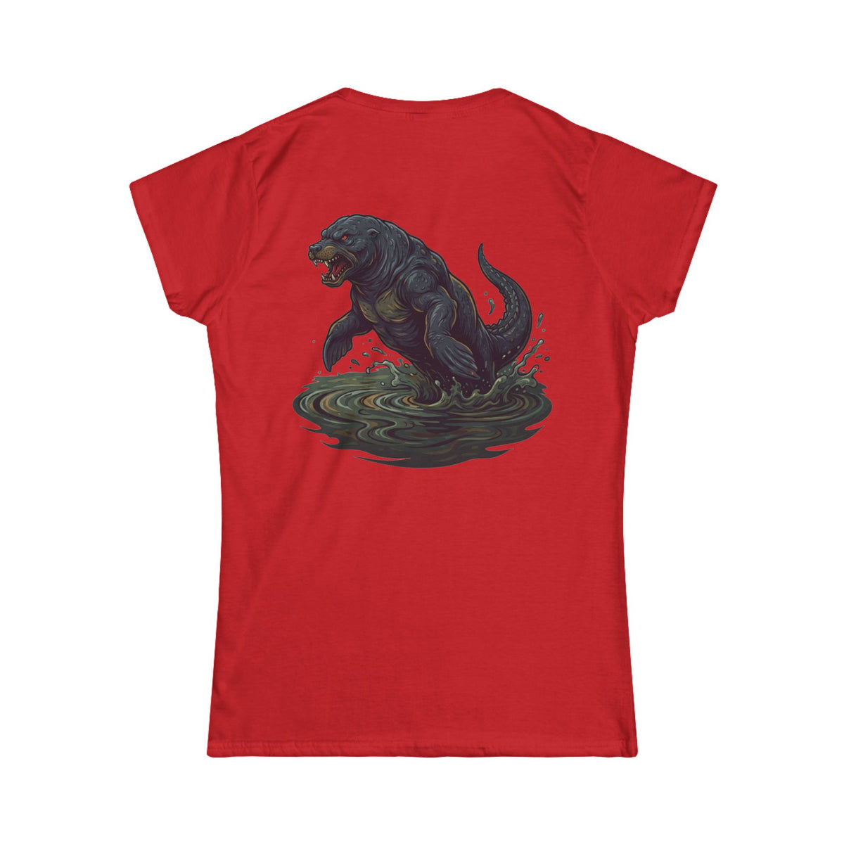 Color: Red | Bunyip (Australian Aboriginal Mythology) Women's Tee