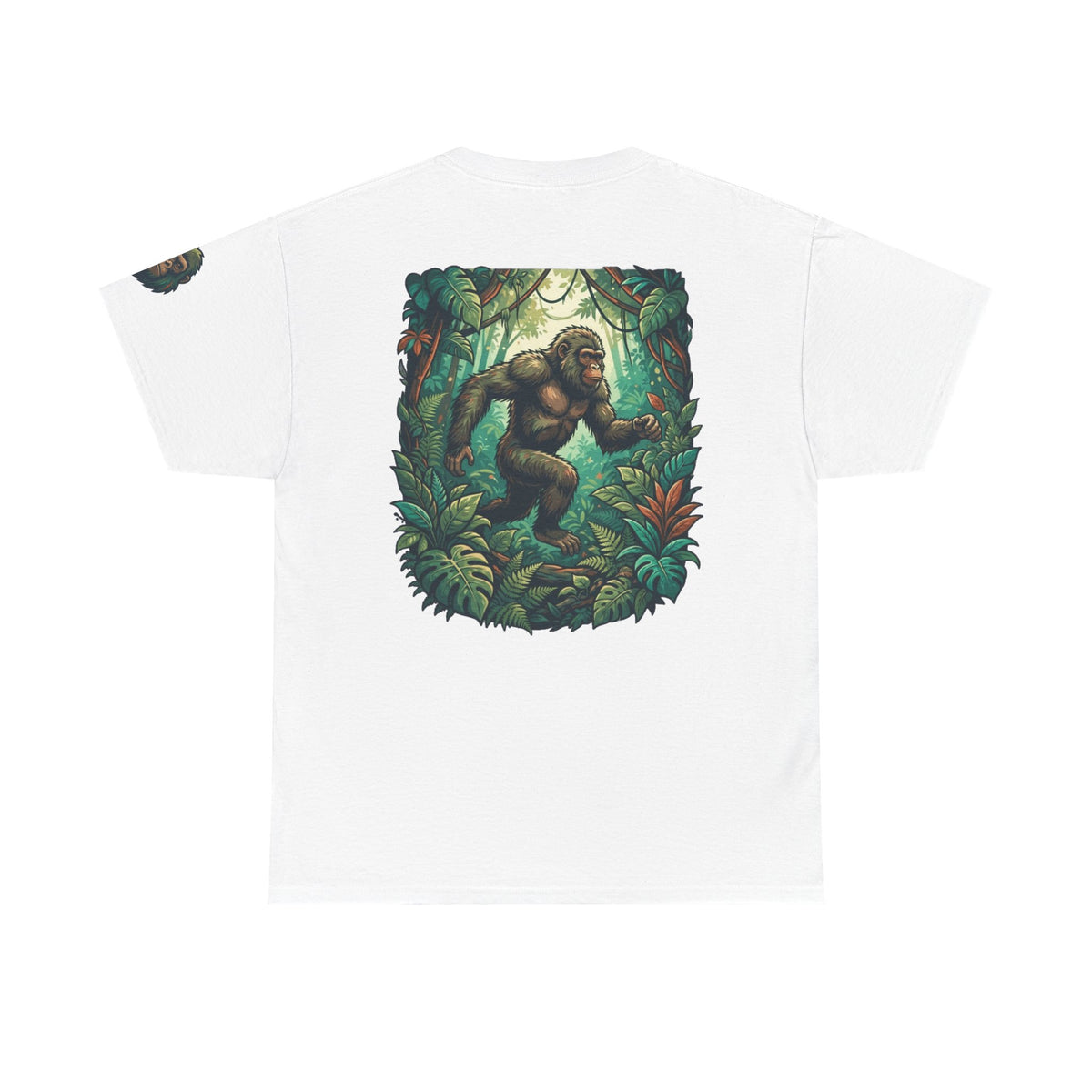 Color: White | The Bukit Timah Monkey Man (Singapore) Premium Graphic Tee