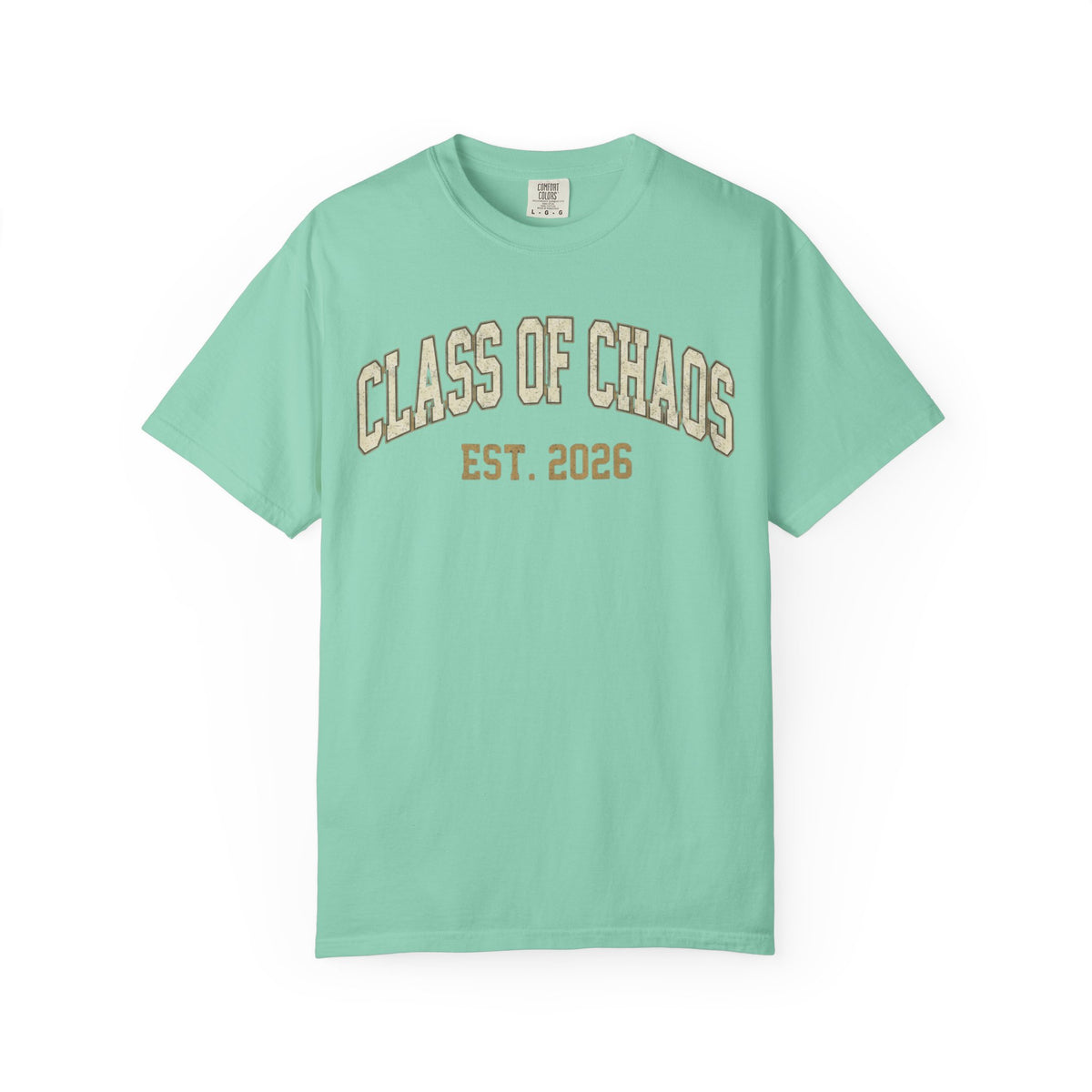 "Class of Chaos" Unisex Garment-Dyed Tee