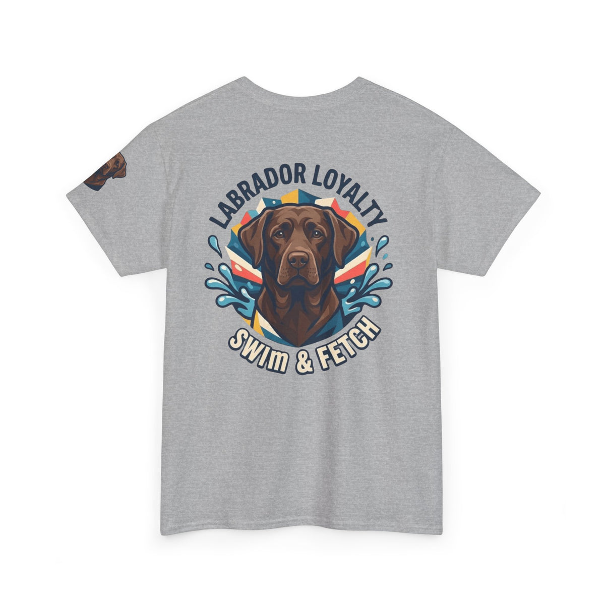 Labrador Loyalty Swim Fetch Premium Graphic Tee