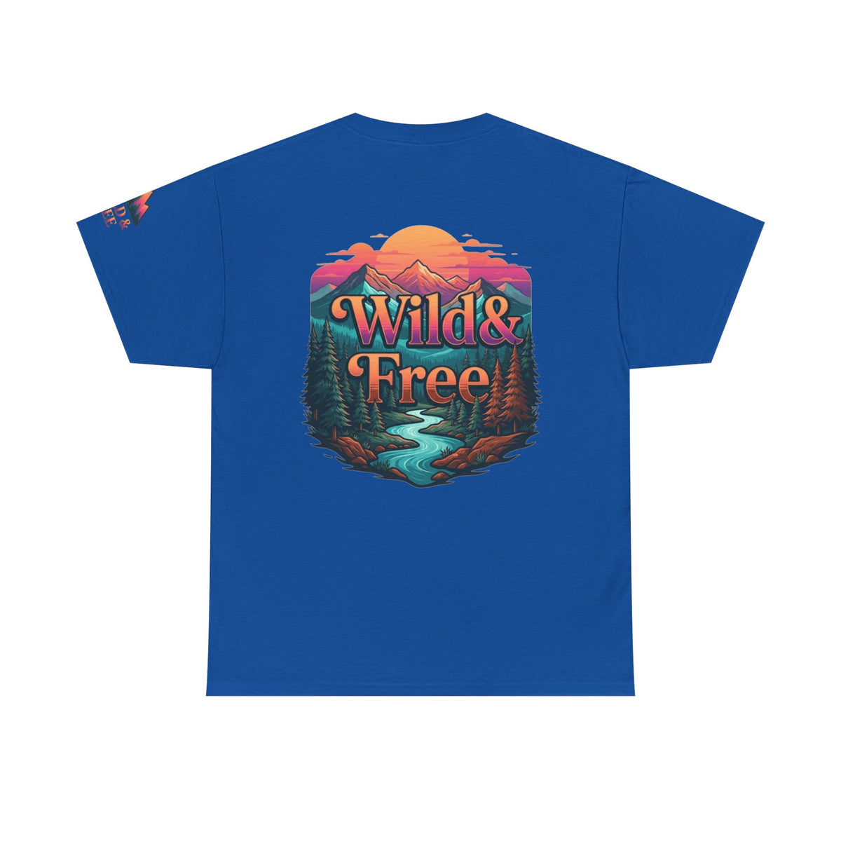 Color: Royal | Wild & Free Premium Graphic Tee
