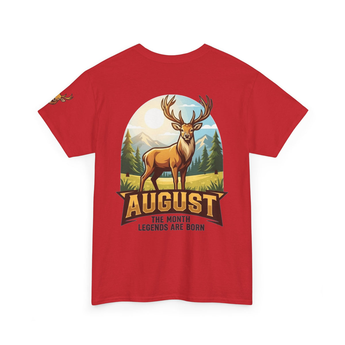Color: Red | August Legend Premium Graphic Tee