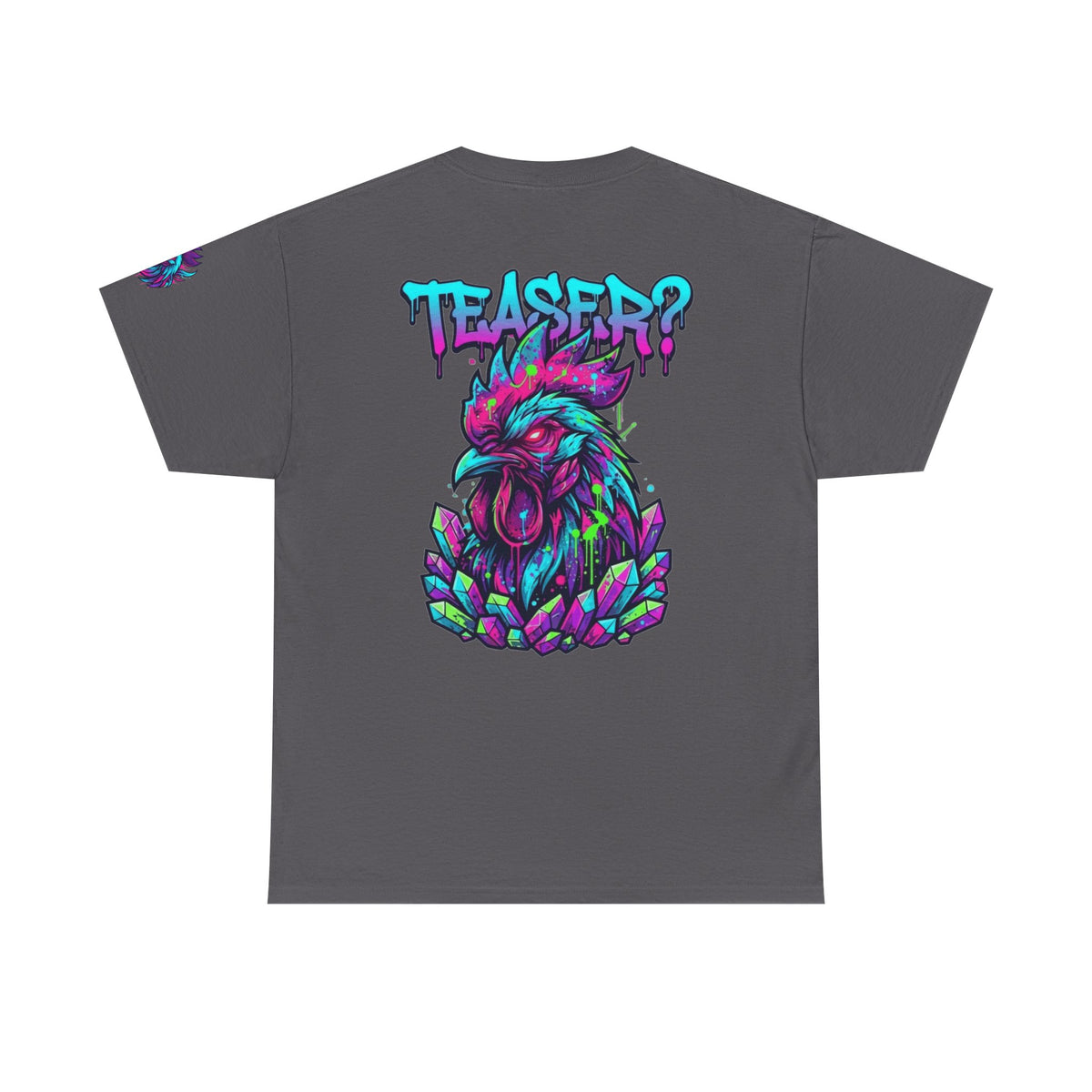 Color: Charcoal | Cock Teaser Premium Graphic Tee