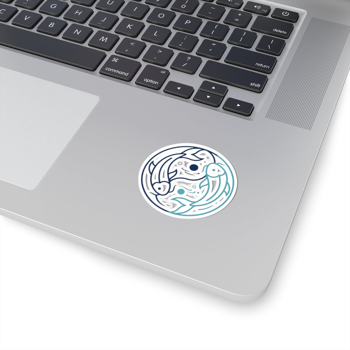 "Yin Yang Pisces" Sticker
