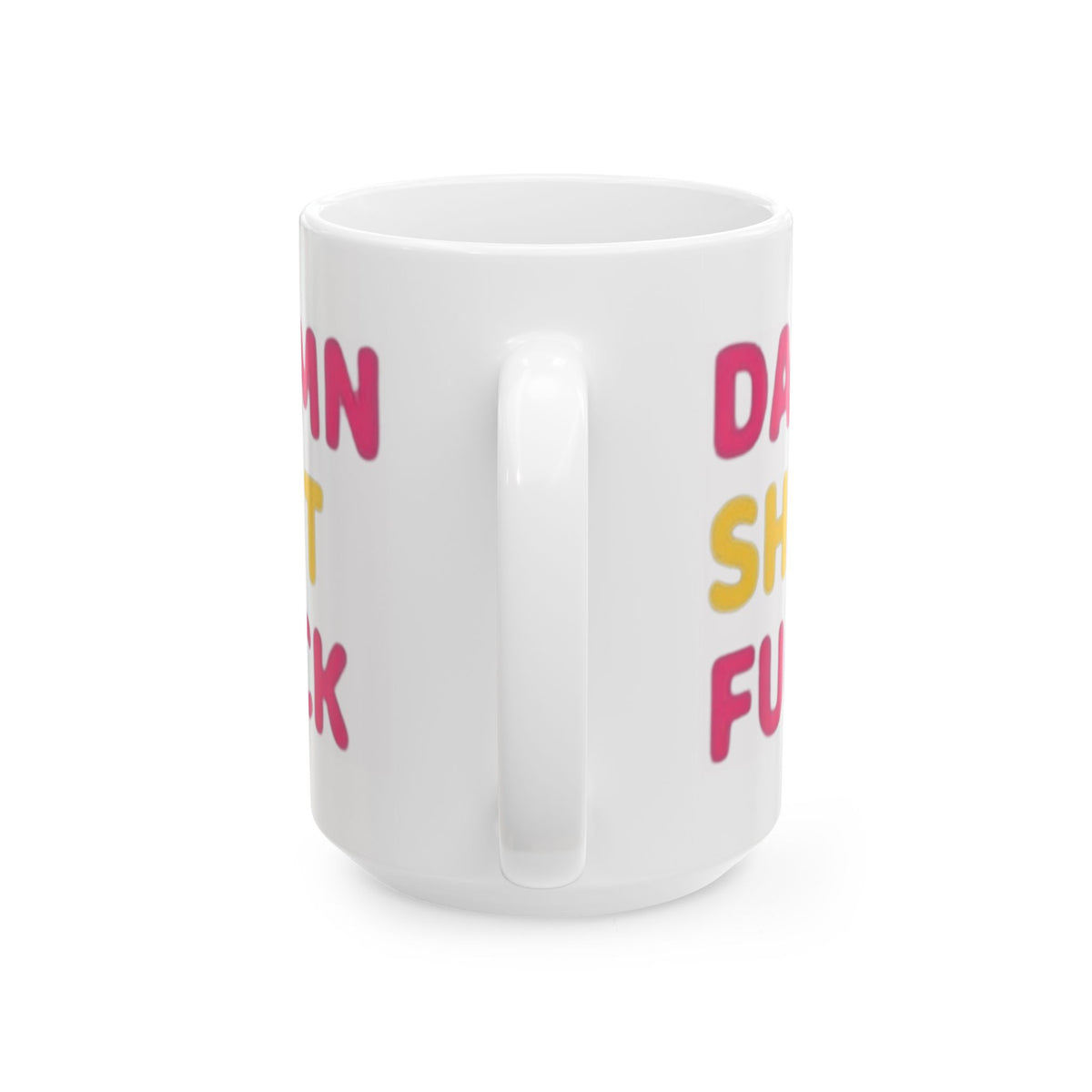 "Do You Think I Give A" White Ceramic Mug — Graphic