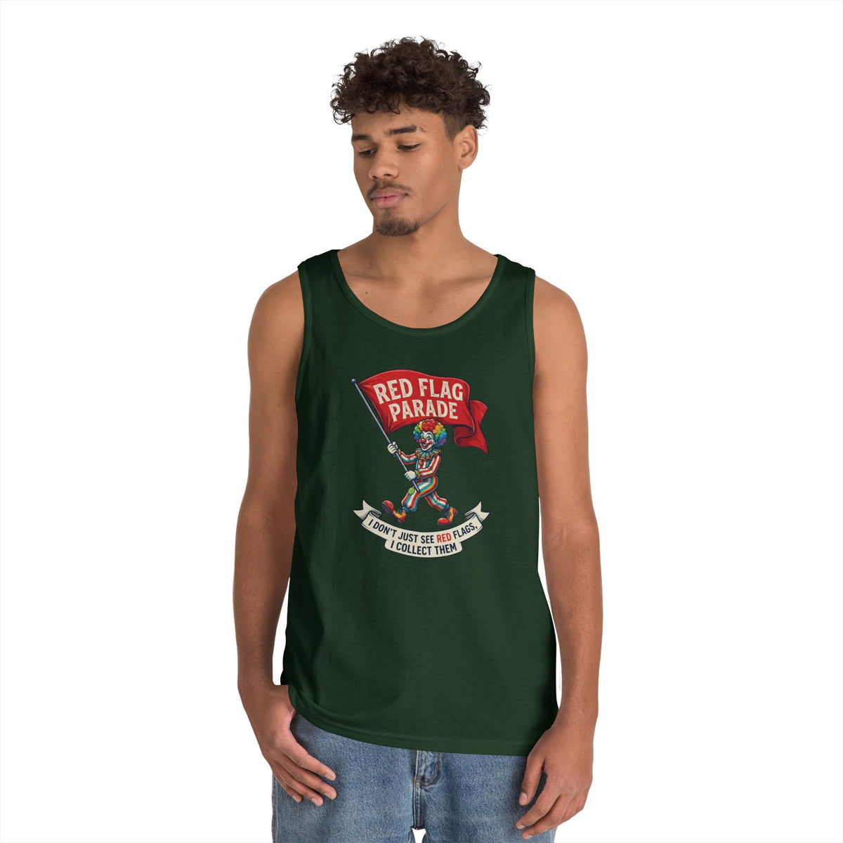 "Red Flag Parade" Tank Top