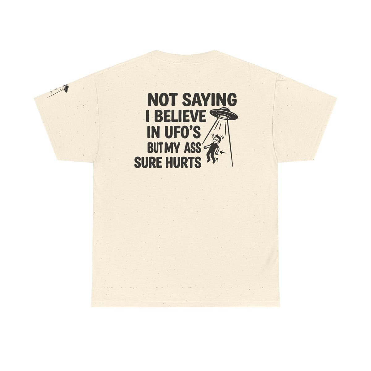 Color: Natural | UFO's Premium Graphic Tee