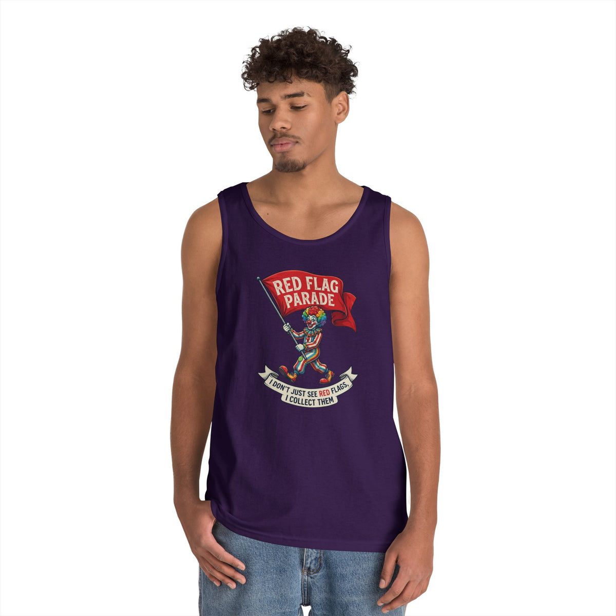 "Red Flag Parade" Tank Top