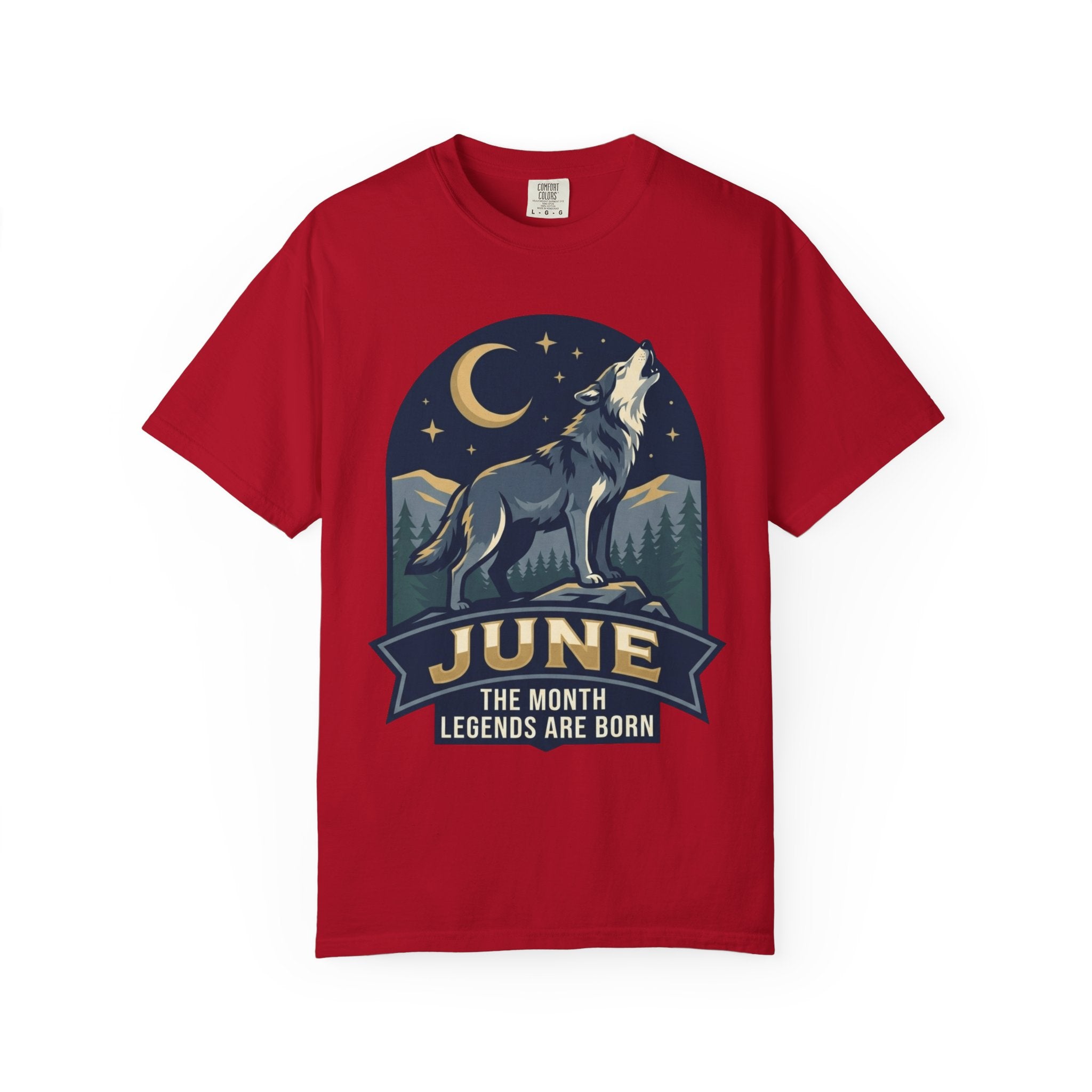 "June Legend" Unisex Garment-Dyed Tee