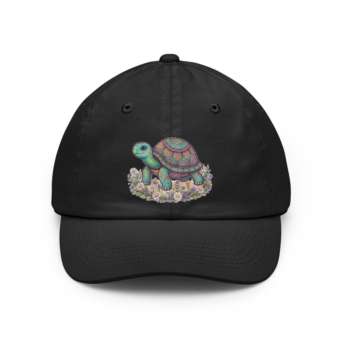 Color: Black | Hippy Turtle Dad Hat