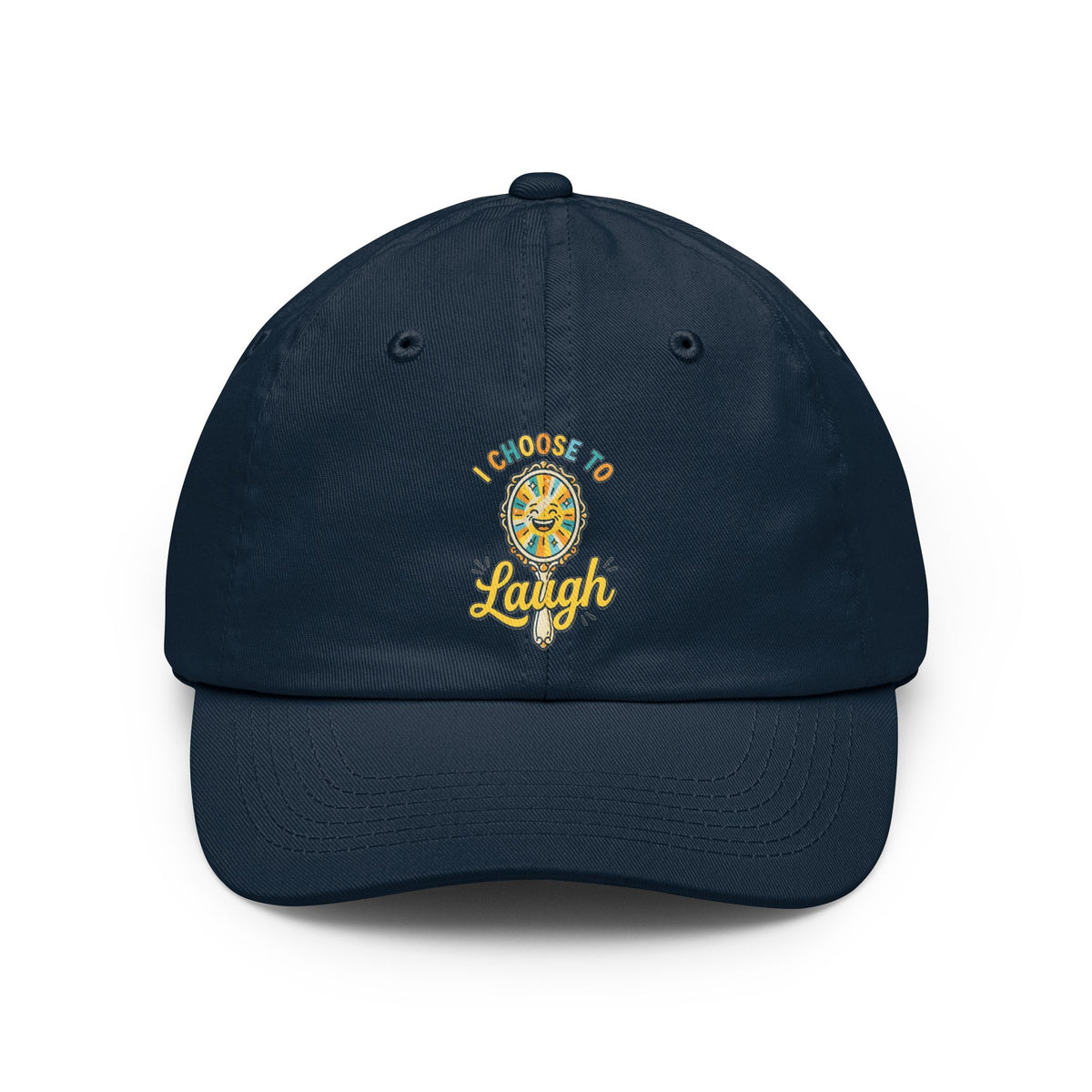 Color: Navy | I Choose to Laugh Dad Hat