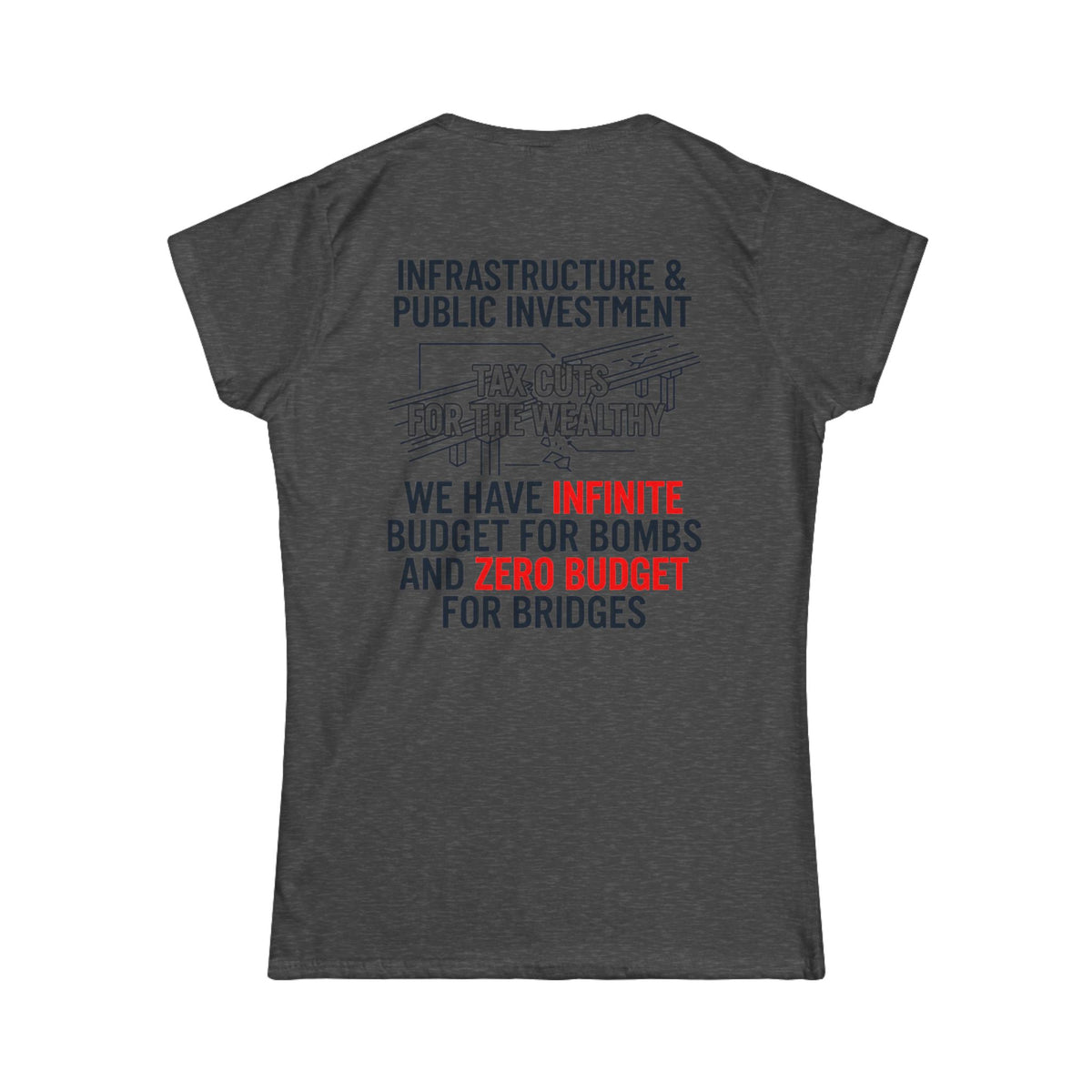 "Protest Series - Fix The Roads" Women's Tee