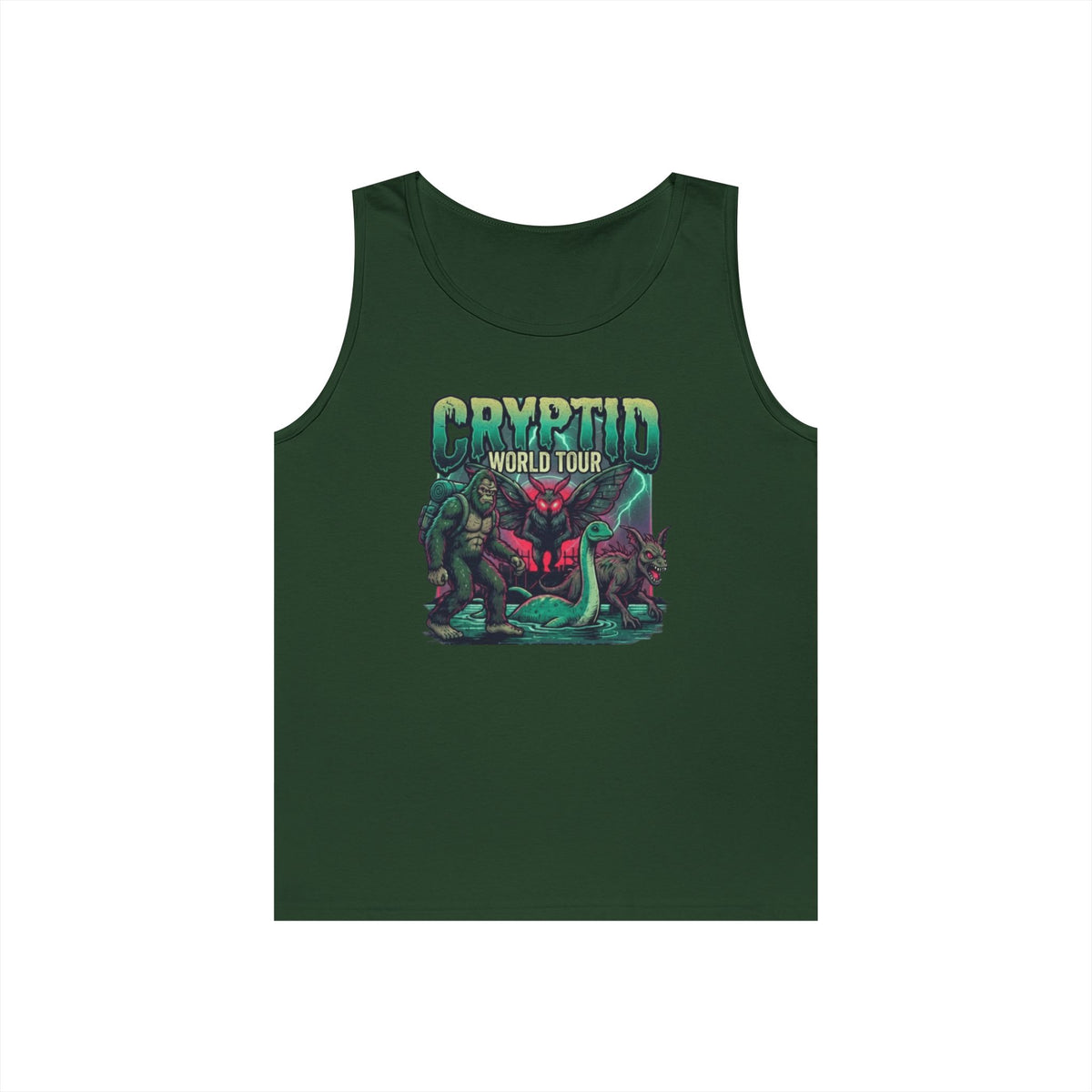 "Puzizia (Global-Cryptid Mashup) Cryptid World Tour" Tank Top