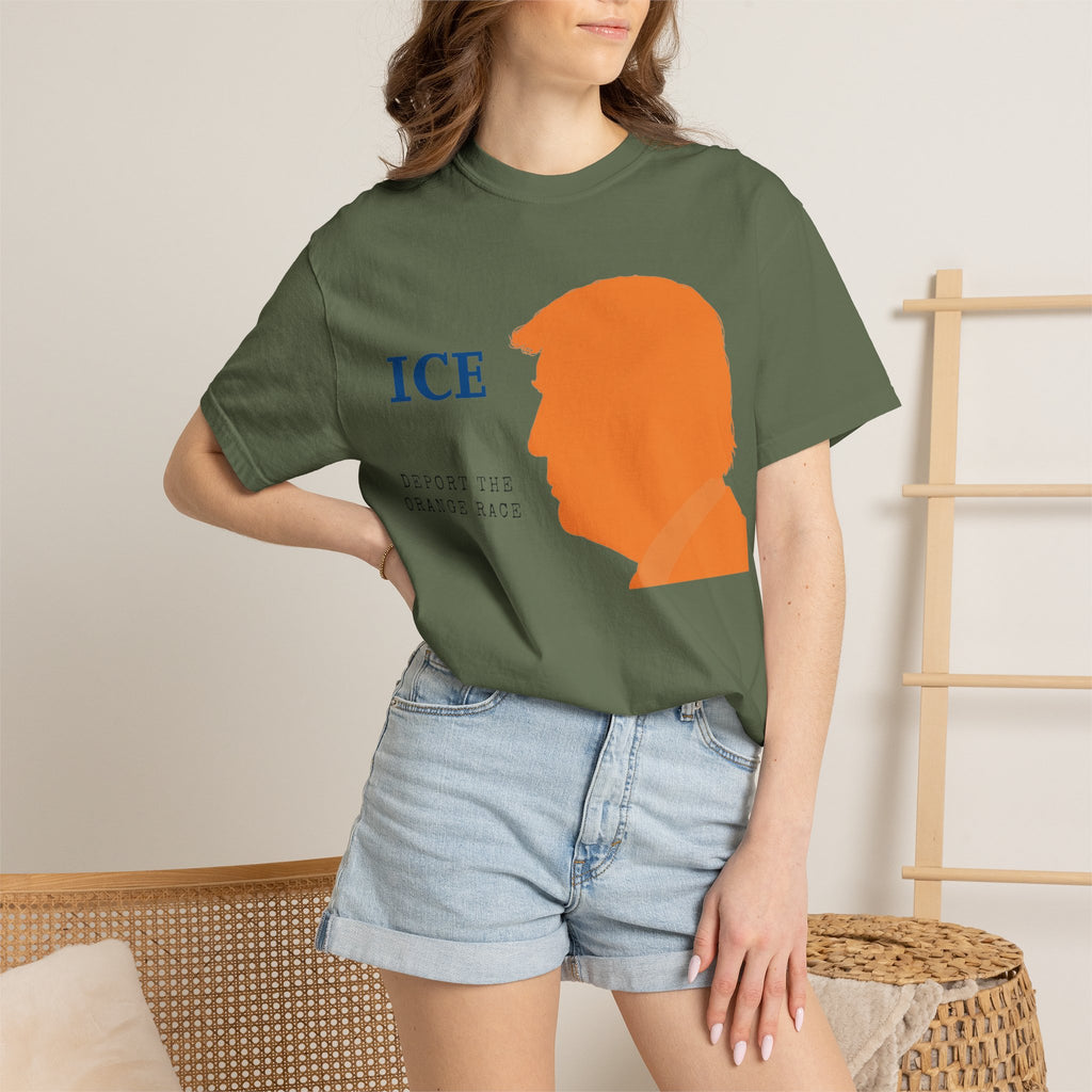 "Deport the Orange Race" Unisex Garment-Dyed T-shirt