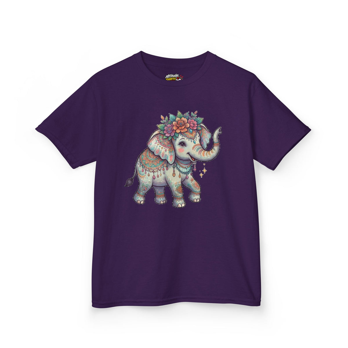 "Hippy Elephant" Kids Tee