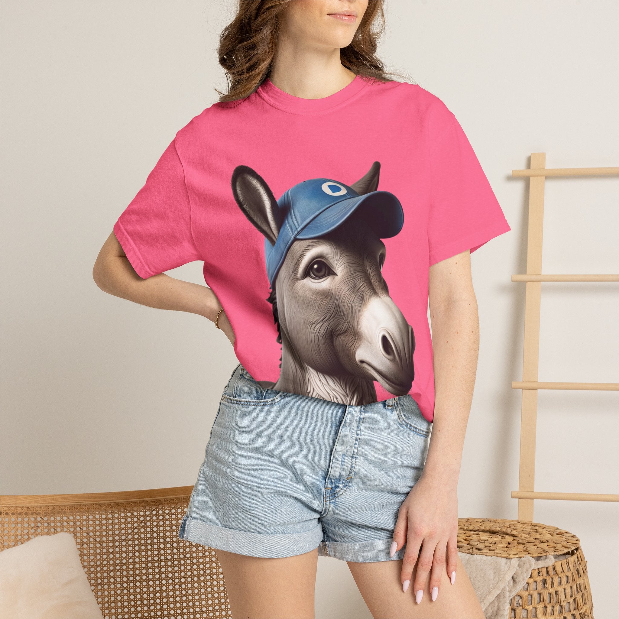 "The Party Animal (Blue Cap Edition)" Unisex Garment-Dyed T-shirt