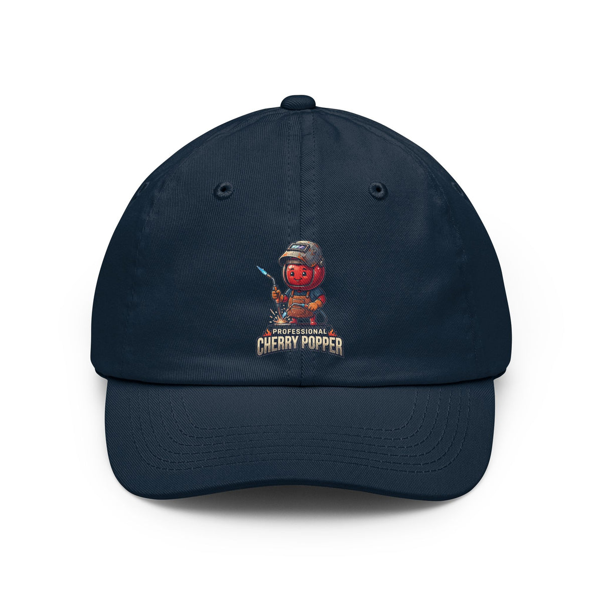 Color: Navy | Professional Cherry Popper Dad Hat