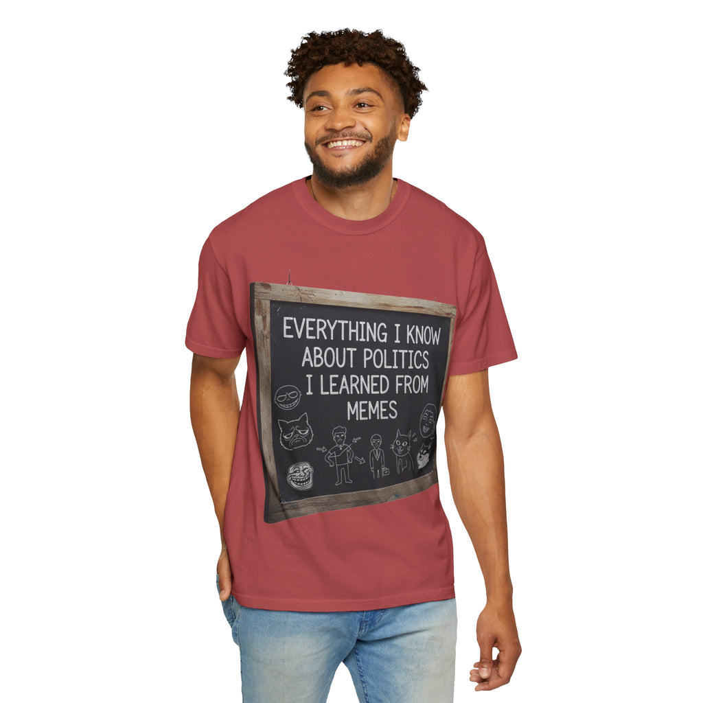 "The Objective Scientist" Unisex Garment-Dyed T-shirt