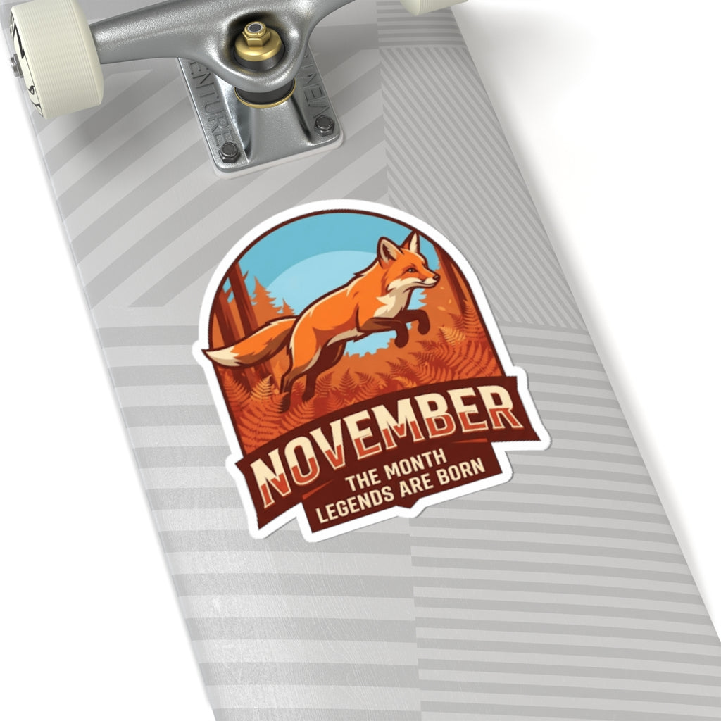 "November Legend" Sticker